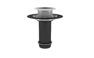 Надставной элемент TERMOCLIP тип НЭ-М-ТО с обжимным фланцем, 125*340 мм